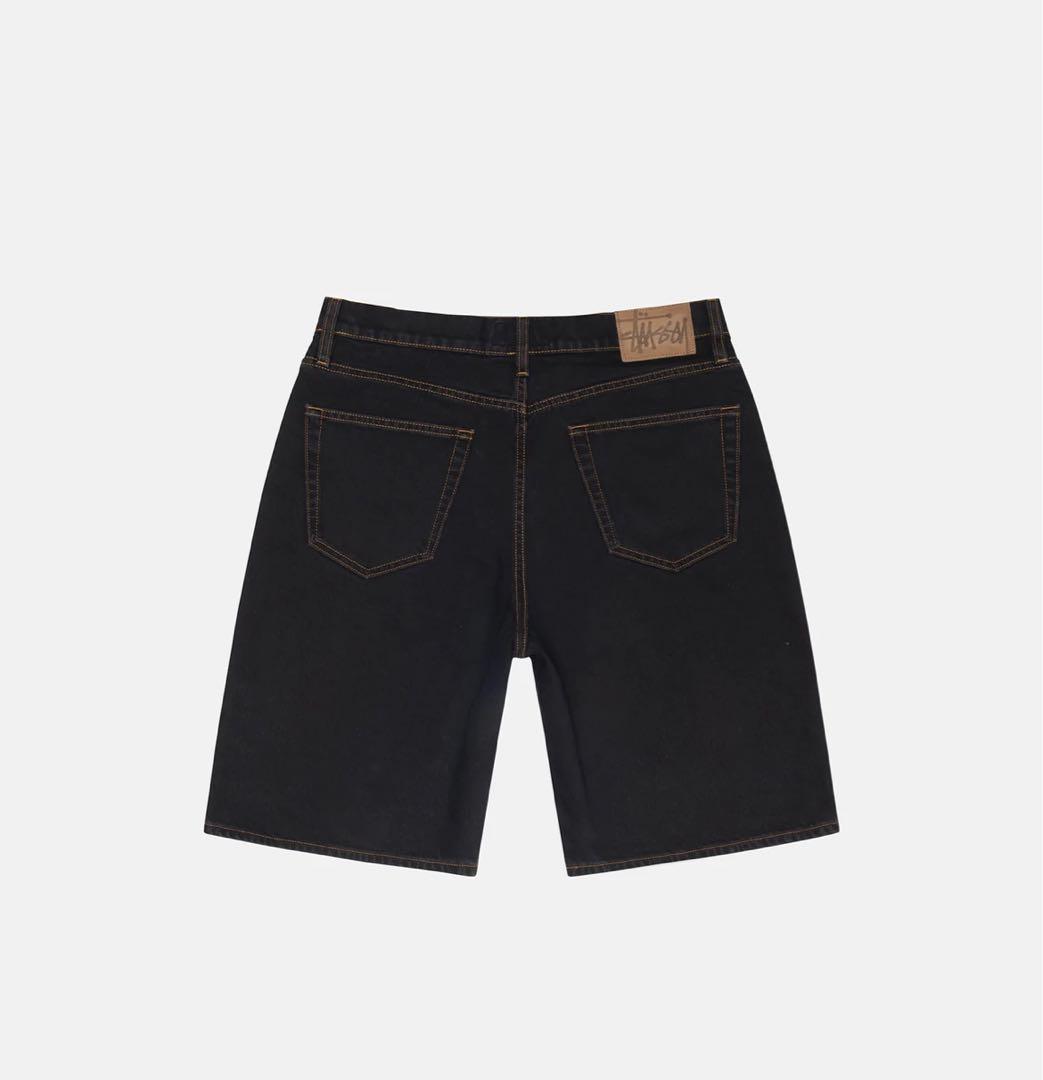 Stussy BIG OL' SHORT DENIM WASHED BLACK - メルカリ