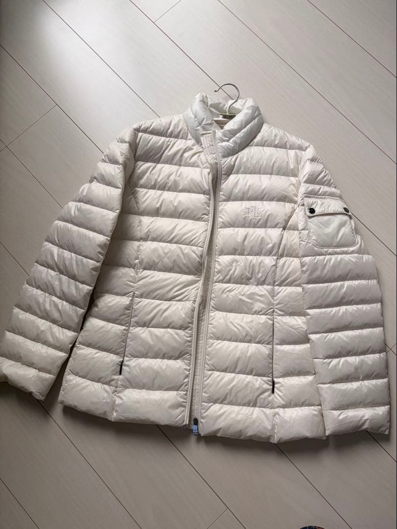 Ralph Lauren ベージュダウンジャケット 中古・古着通販】POLO RALPH LAUREN (ポロ・ラルフローレン