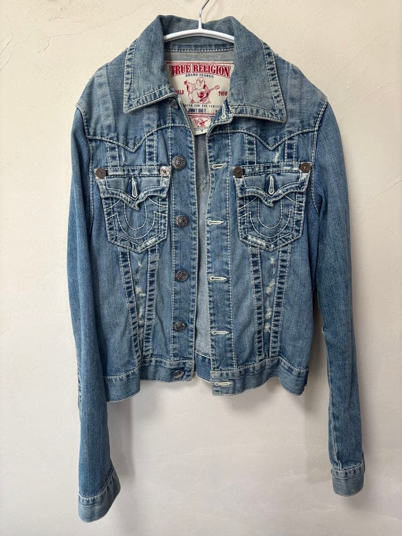 超希少・io 着用】True Religion デニムジャケット セットアップ