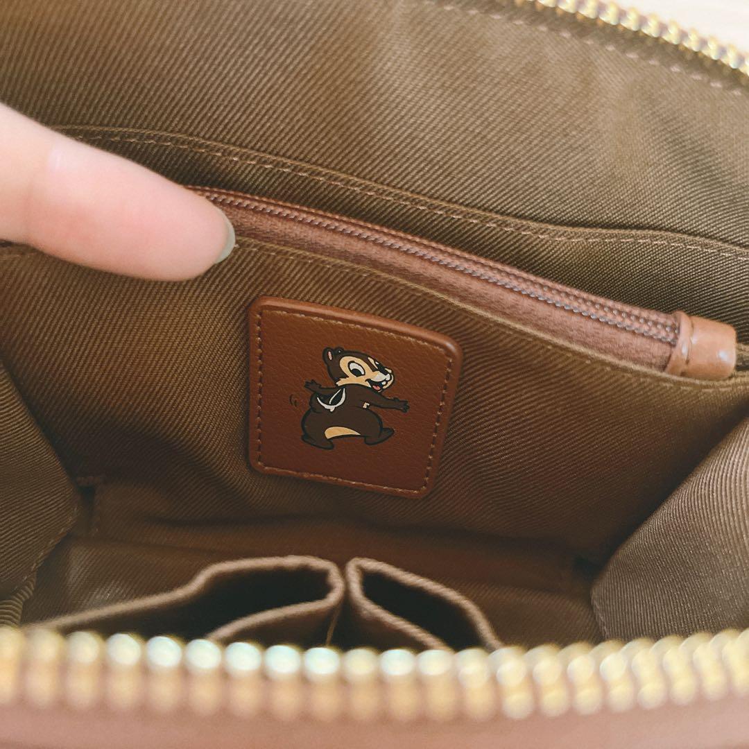 サマンサタバサ プチチョイス ディズニー ポーチ チップとデール コラボ