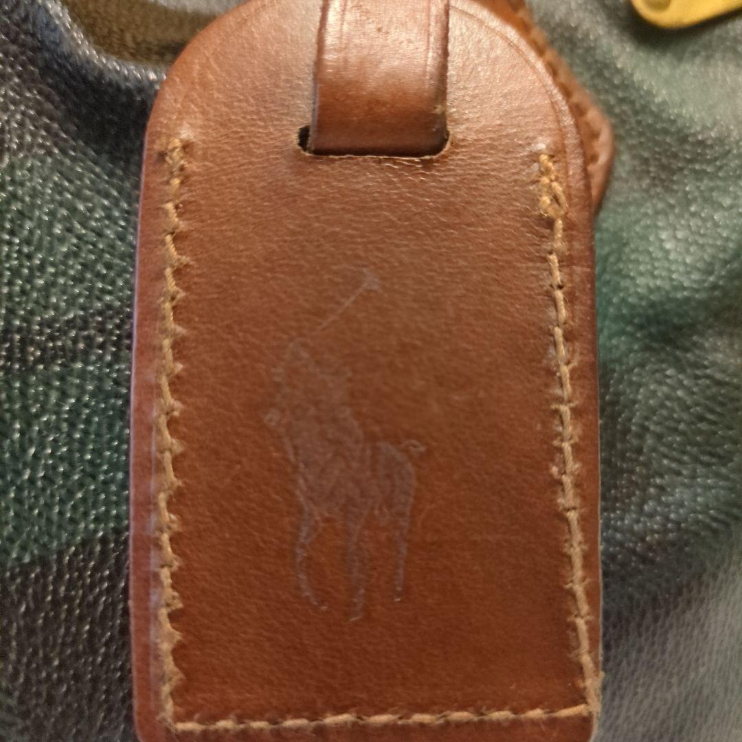 【兜森悠生】POLO RALPH LAUREN ミニボストンバッグ