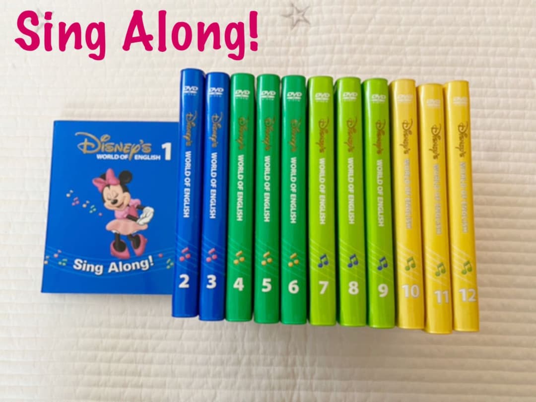 DWE シングアロング ディズニー英語システム DVD - メルカリ