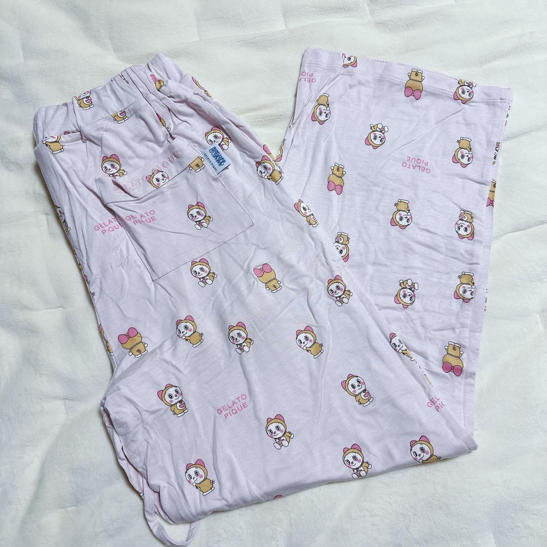 新品】ジェラートピケ ドラえもん ドラミTシャツ＆ロングパンツ