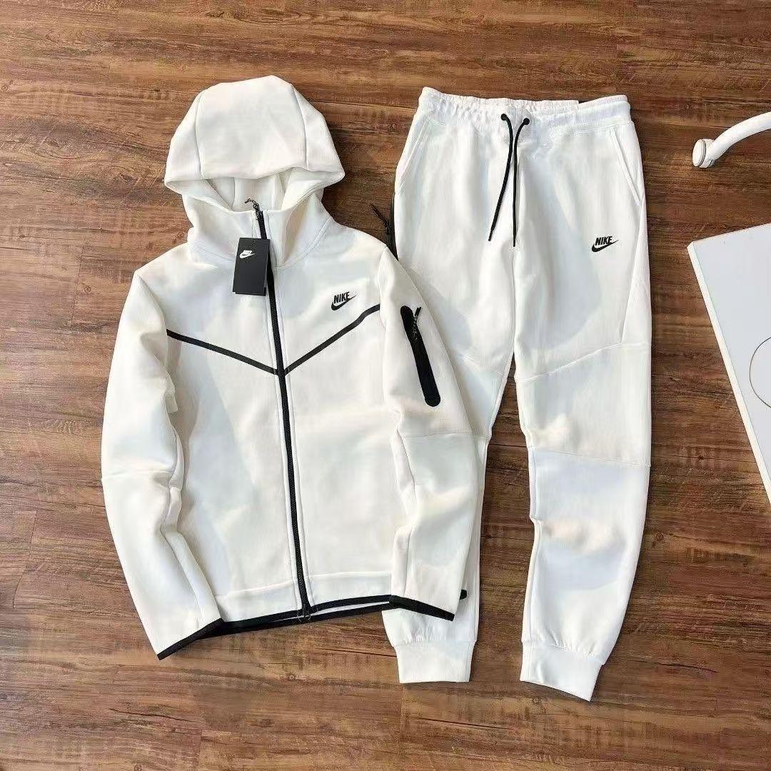 Nike Tech Fleece スポーツセット ホワイト L サイズ Nike Sportwear Tech Fleece Windrunner Hoodie Sz L White/Football
