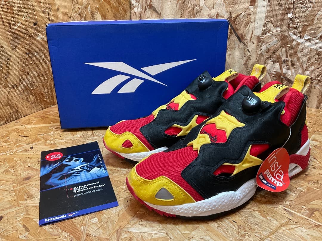 観賞用 デッドストック リーボック 90s ポンプフューリー 香港返還 9.5 観賞用 デッドストック リーボック 90s ポンプフューリー 香港返還 9.5