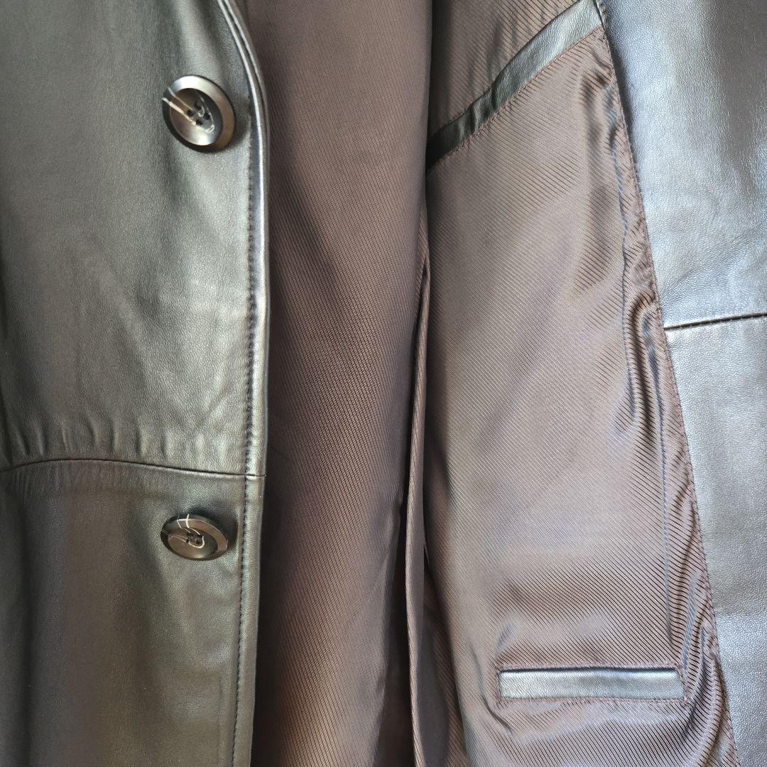 も*く様 美品《早い者勝ちです》【MCM】高級ラム羊革レザー｛日本サイズ｝『L』