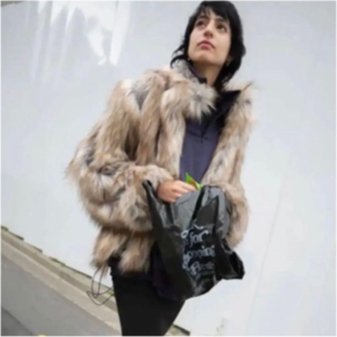 PERVERZE Double Face Nylon Fur Coat - メルカリ
