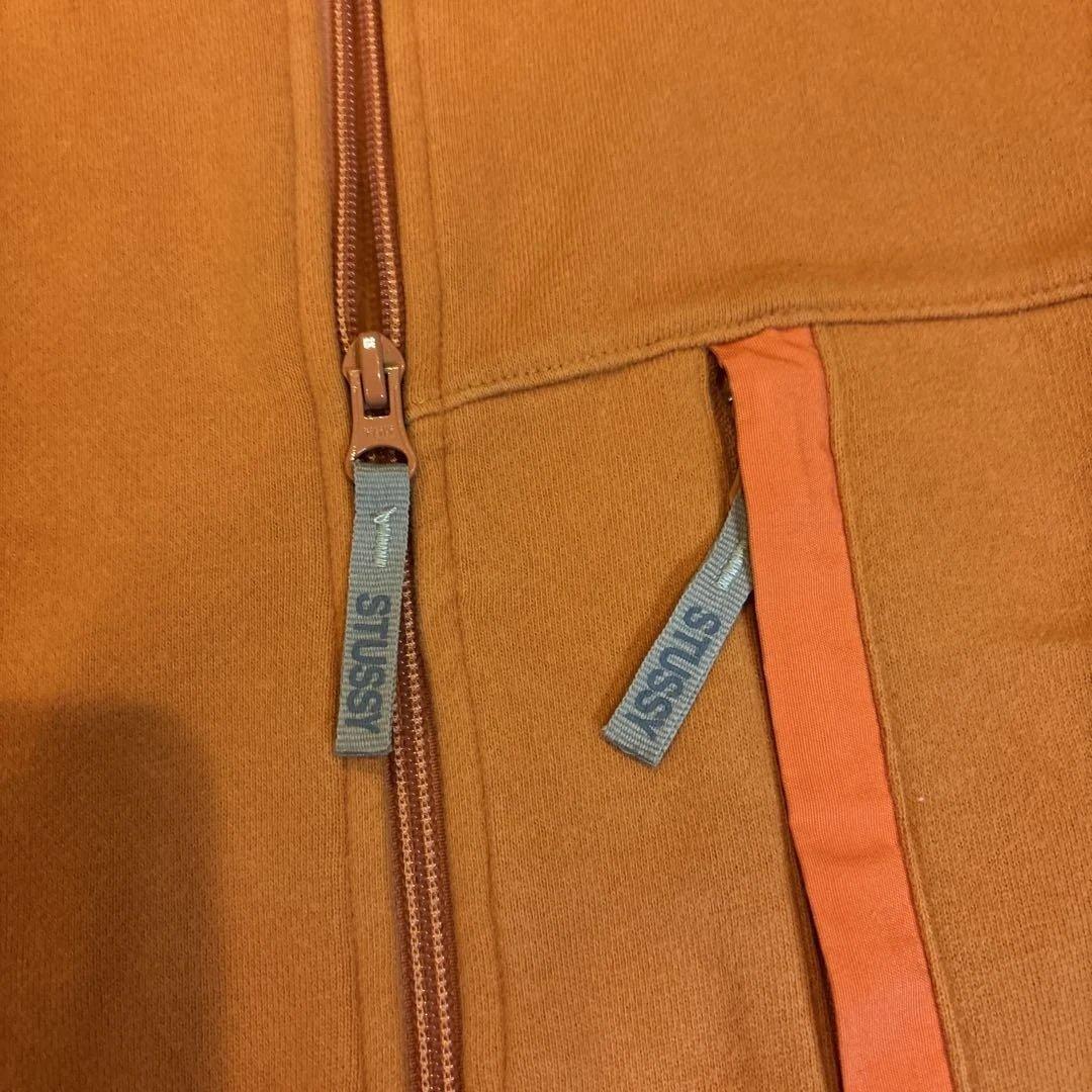 Stussy オレンジ フリースジャケット XL ヴィンテージ - メルカリ