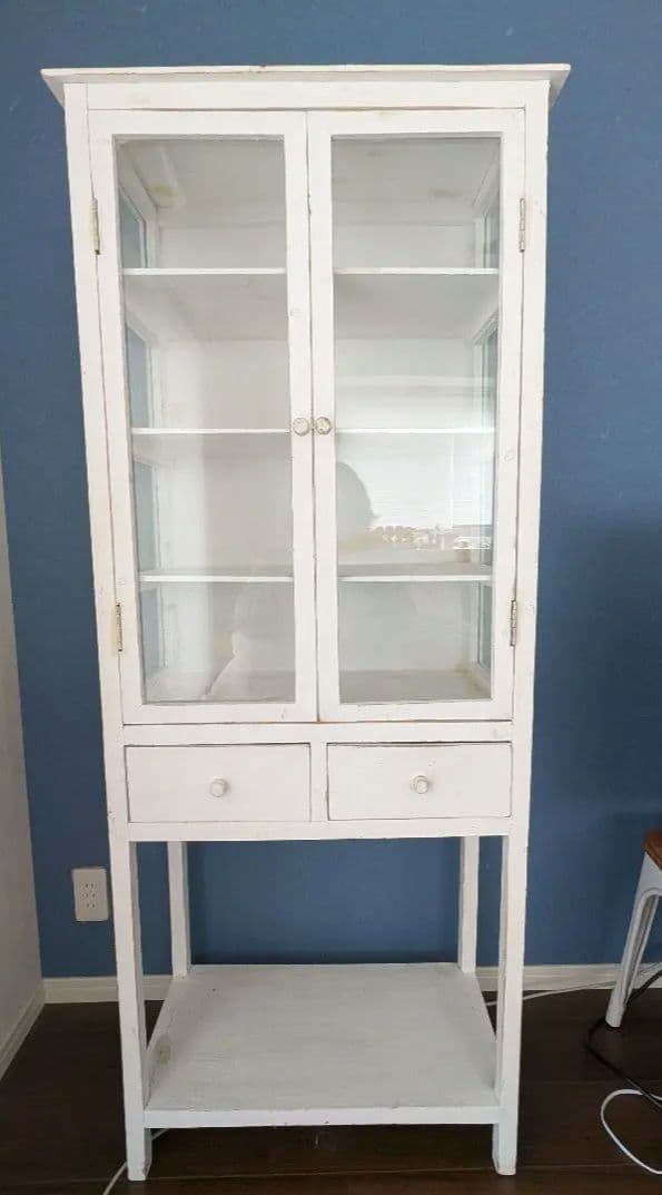 送料無料　アンティーク　ドクターキャビネット　ペット、喫煙なし 楽天市場】【引き取り限定】アンティーク調 ケビント 医療棚 ドクター