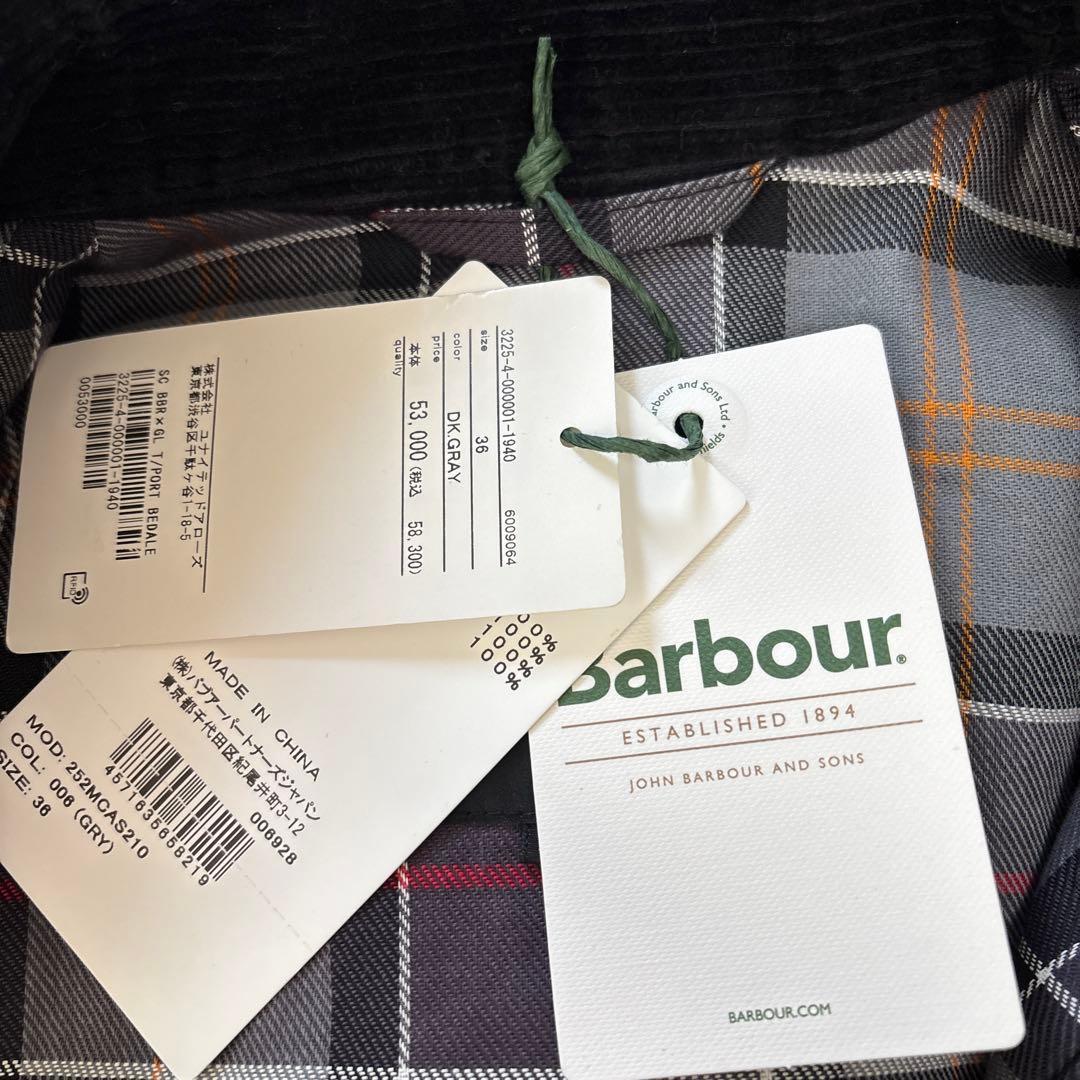 Barbourユナイテッドアローズ別注 トランスポート 新品未使用 36