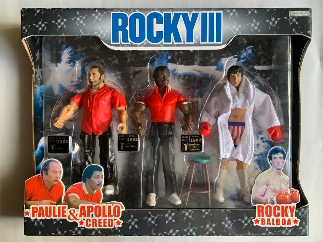 映画Rocky ロッキーIII 3パック フィギュア Rocky Balboa (Rocky III)