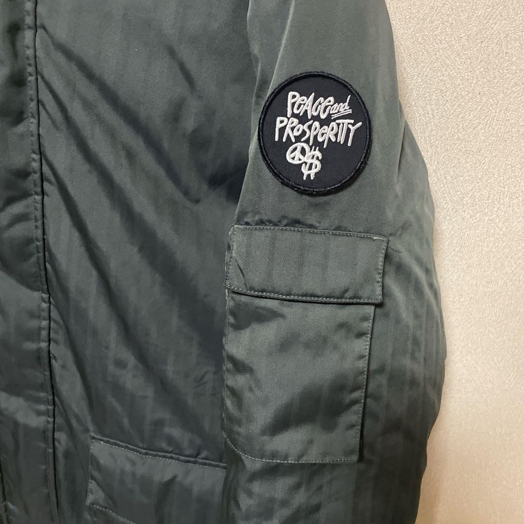 00s Stussy n-3b風 モッズコート Lサイズ ダークグリーン - メルカリ