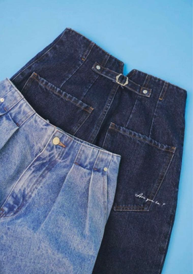 タグ付 I'm in デニム ネイビー Sサイズ 新品 辻元舞さん - メルカリ