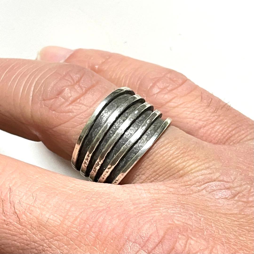 TOM HAWK」 トムホーク ナバホ シルバー リング 19号 - メルカリ