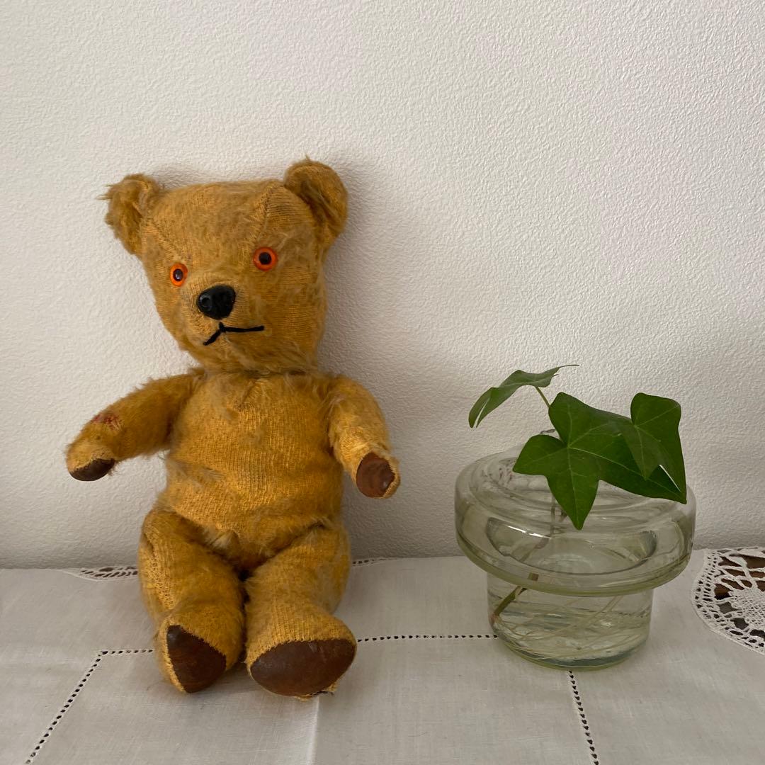 イギリスアンティークベア 少しお求めやすい価格にしました。テディベア イギリス アンティーク
