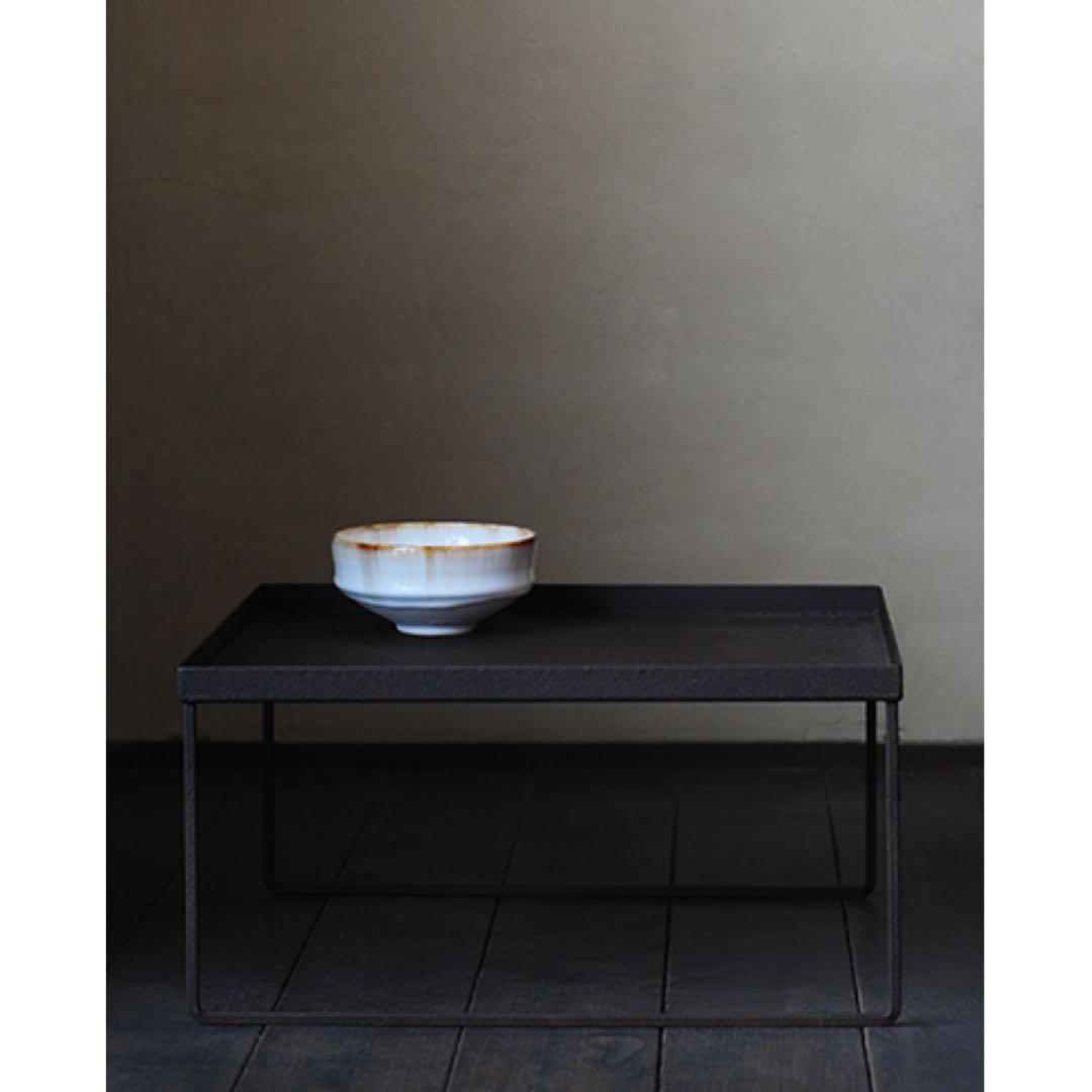 内田鋼一 鉄錆膳 大 座卓 ちゃぶ台 花台 アーツ＆サイエンス YAECA