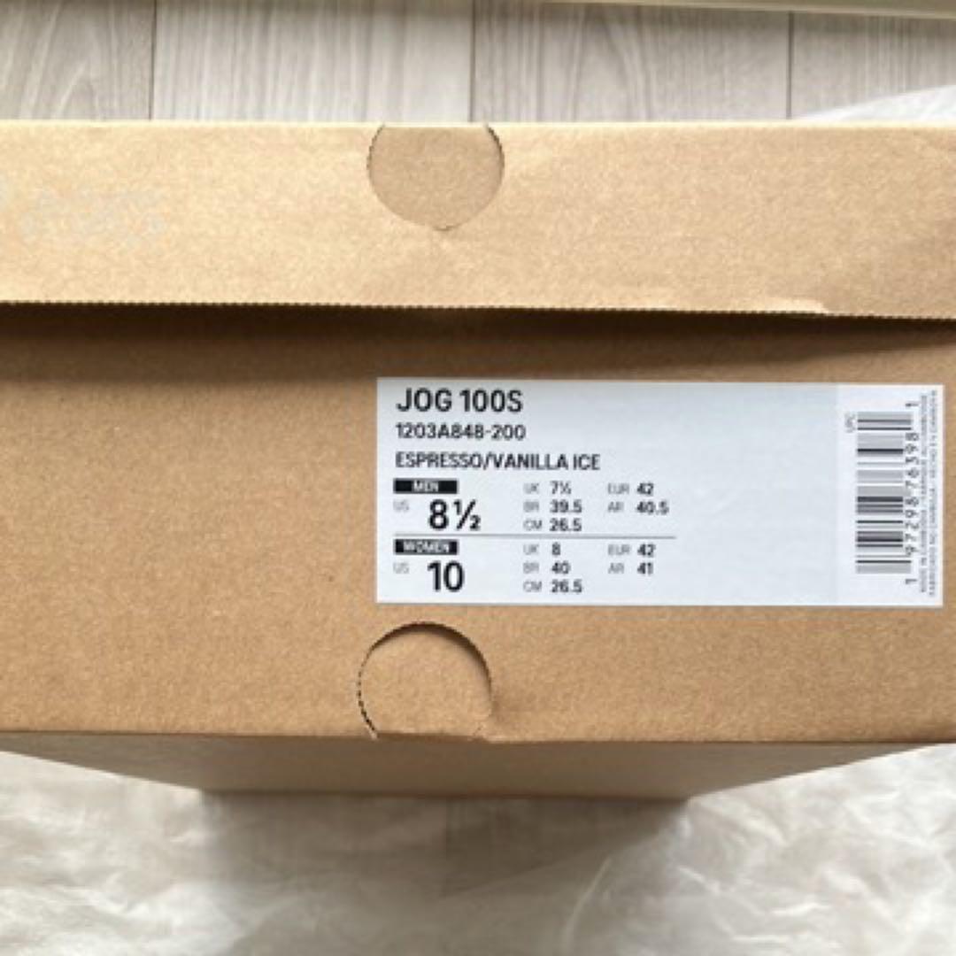 KITH Ronnie Fieg × Asics Jog 100S 26.5cm