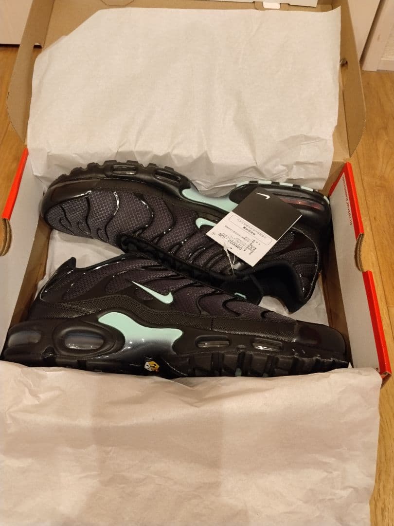 【送料込み】ナイキ エアマックス プラス “ブラック/ミント” 29.5cm