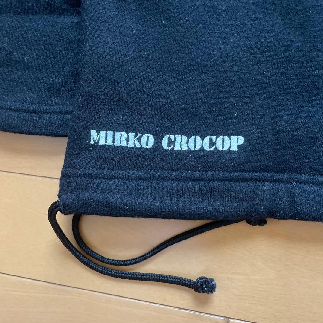 ミルコクロコップ フード付きパーカー 黒 格闘技 PRIDE - メルカリ