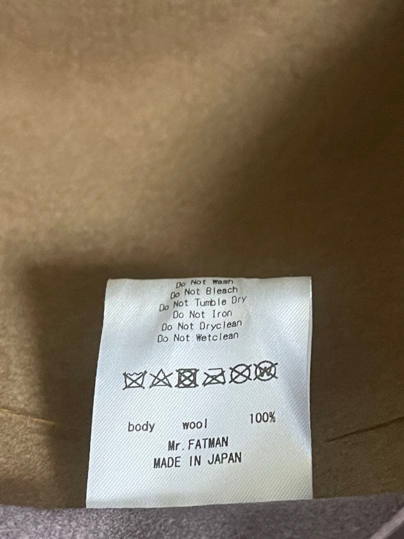 MR.FATMAN RockSteady Wool Hatウール フェルトハット - メルカリ