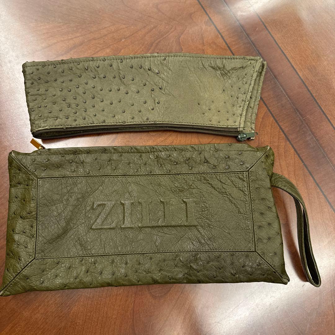 ZILLI ジリー 本オーストリッチレザーブルゾン ミンク襟メンズL - メルカリ