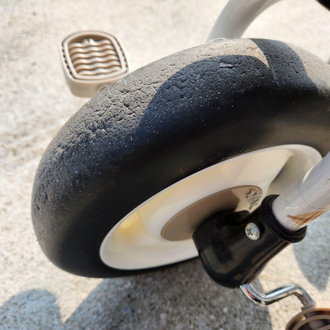 ides 折りたたみおさんぽコンポ 折りたたみ三輪車 ベージュ - メルカリ