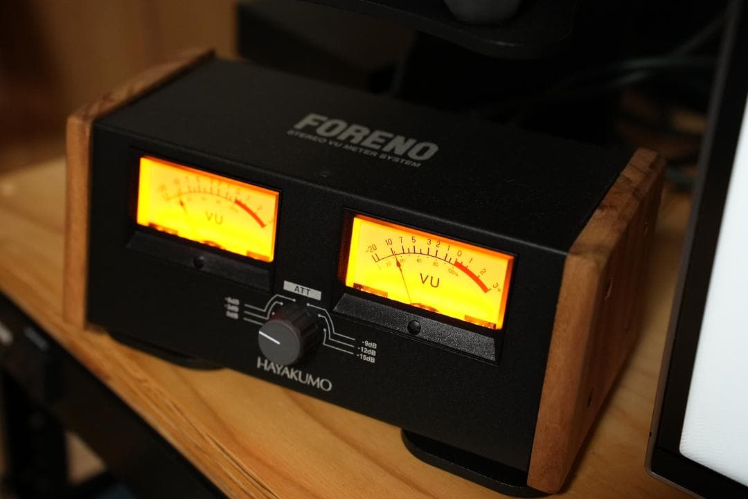 HAYAKUMO FORENO STEREO VU METER - メルカリ