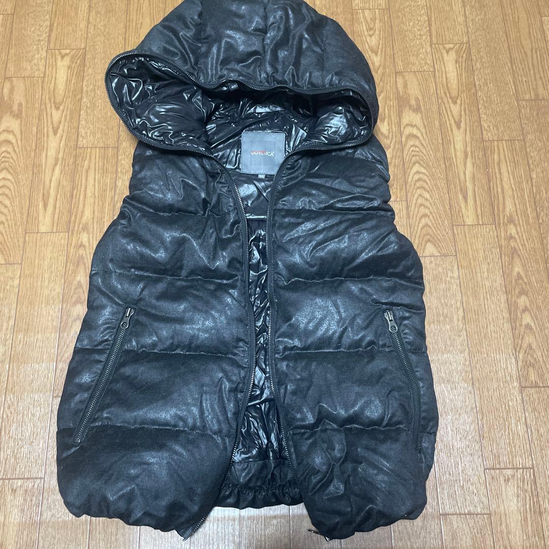 DUVETICA ダウンベスト 濃いめグレー40 中古・古着通販】DUVETICA (デュベティカ) ダウンベスト グレー サイズ