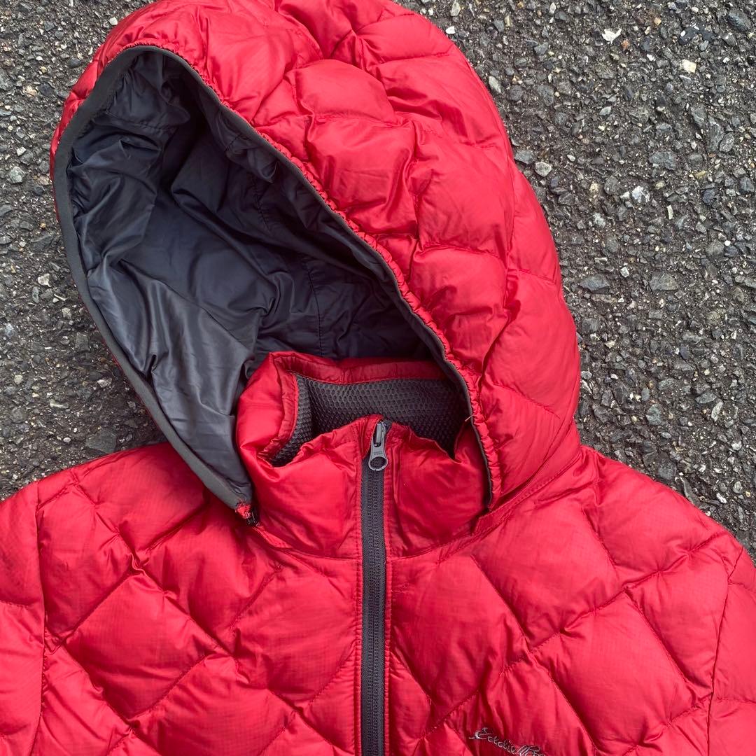 エディーバウアー ダイヤキルト ダウン アーカイブ レッド cityboy