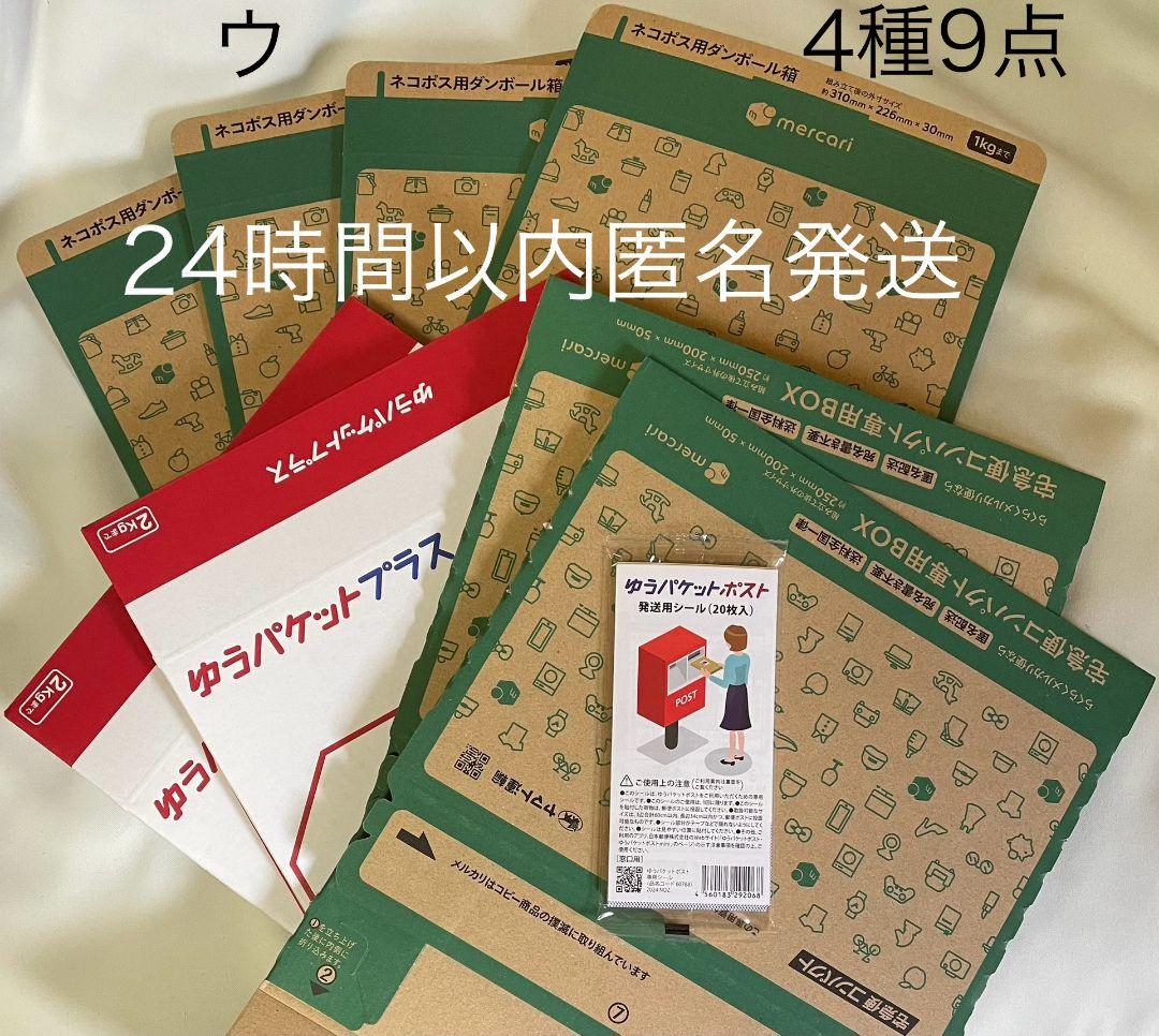 ネコポス用ダンボール ゆうパケットプラス専用箱 らくらくメルカリ便