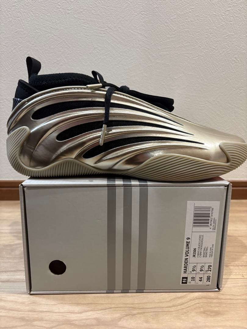 アディダス　ハーデン9 28センチゴールド/ブラック シューズ アディダス ハーデン ボリューム 9 / Harden Volume 9 - ブラック