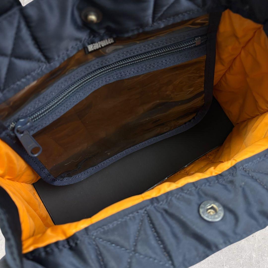 仁テイル様専用HEAD PORTER タンカー トートバッグ S ダークネイビー