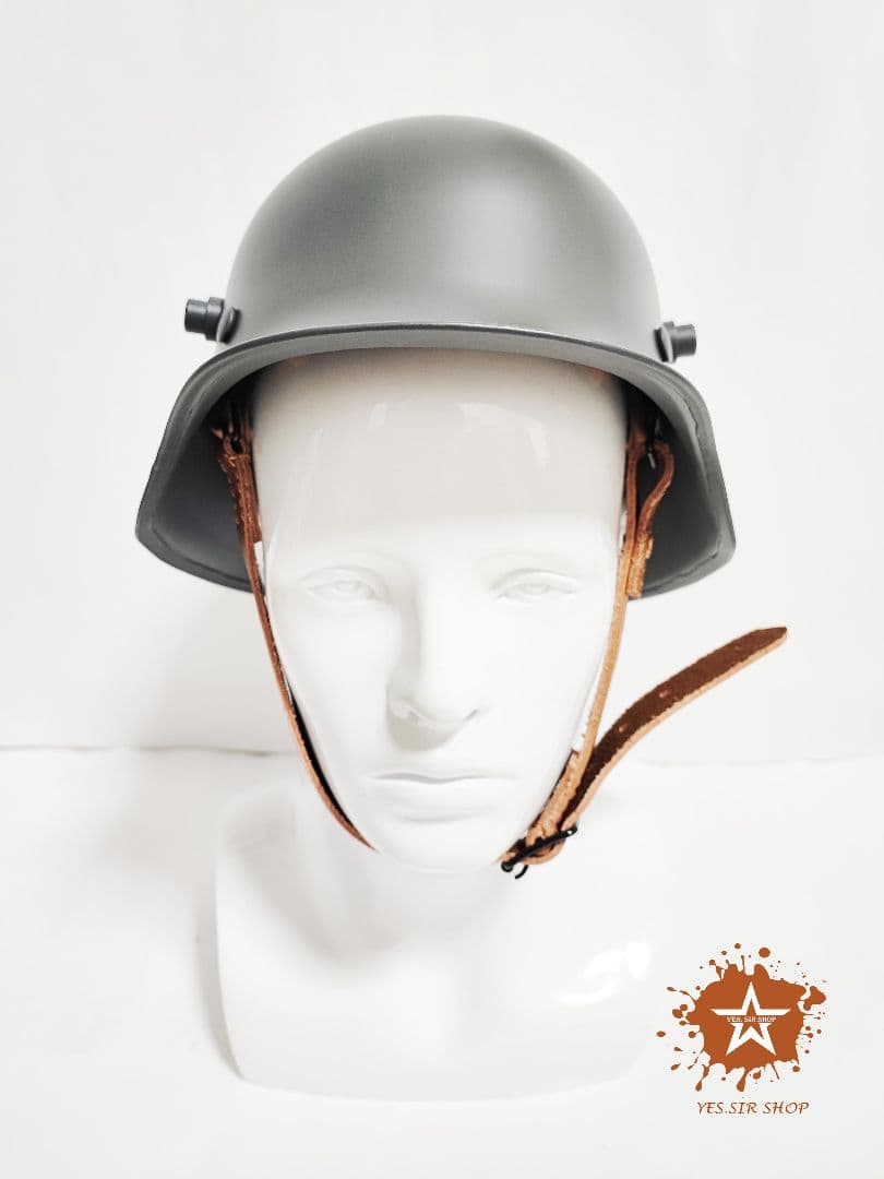 WW2 第二次世界大戦 ドイツ軍 M16 ヘルメット スチール製 ダークグレー