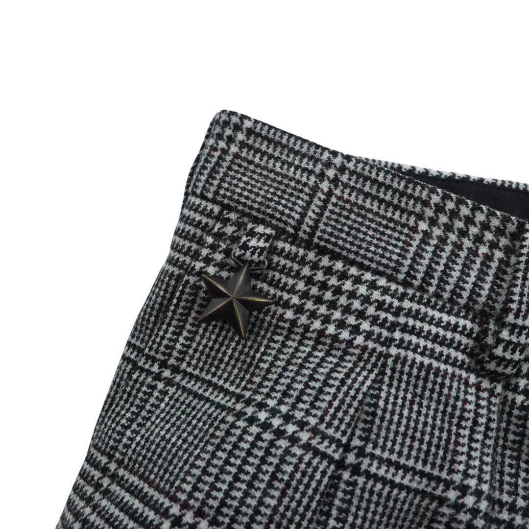 美品】PT01 GHOST PROJECT グレンチェックパンツ スラックス - メルカリ