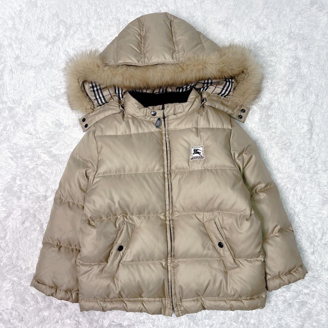 バーバリーロンドン キッズ ダウンジャケット ノバチェック 120 - メルカリ
