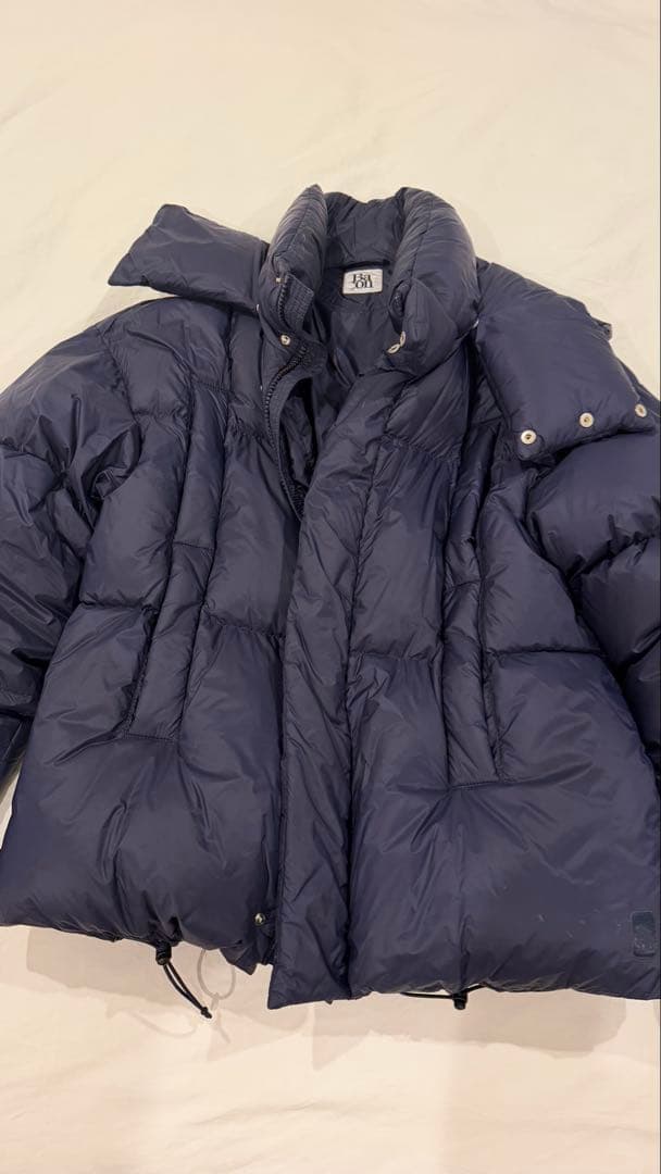 Bacon/メンズ/ダウンジャケット/ネイビー Bacon（ベーコン）NEW ORDER ROD ナイロンスタンドカラーダウン