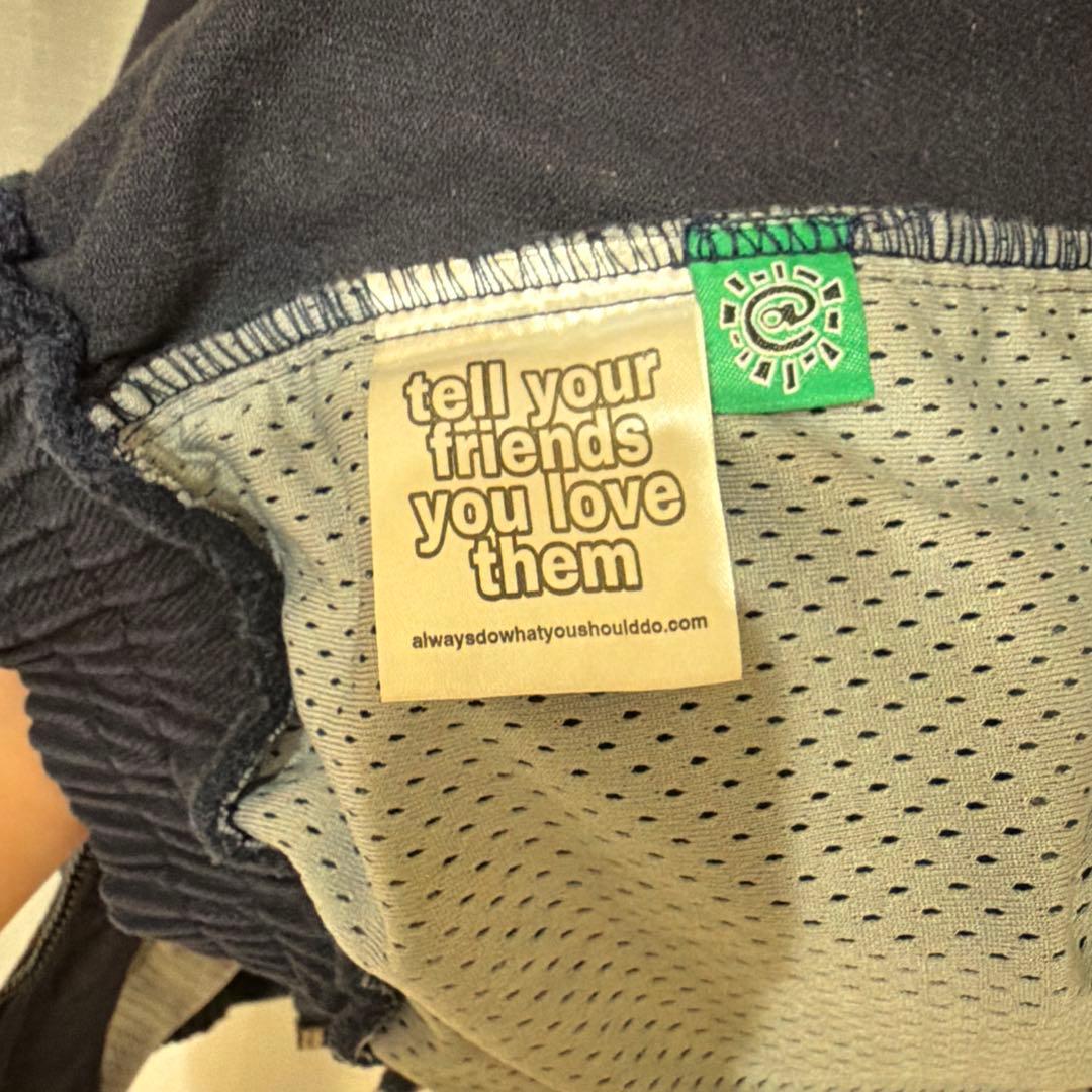 always フード付きネイビーブルゾン ジャケット ジャンパー M - メルカリ