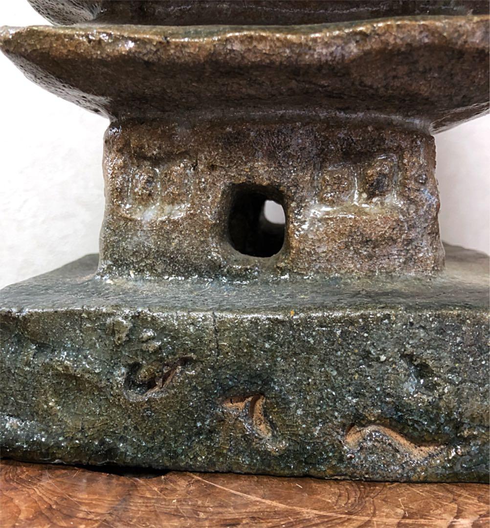 時代 五重寳塔 飛天窯 在銘 陶器 共箱 約6.2㎏ 高さ約40㎝ - メルカリ