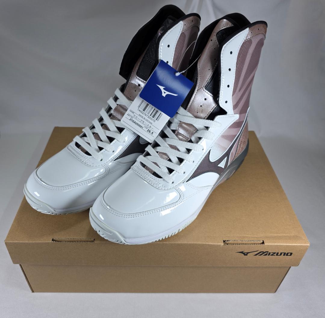 新品未使用 井上尚弥 Mizuno WAVE MONSTER 26.5cm 白