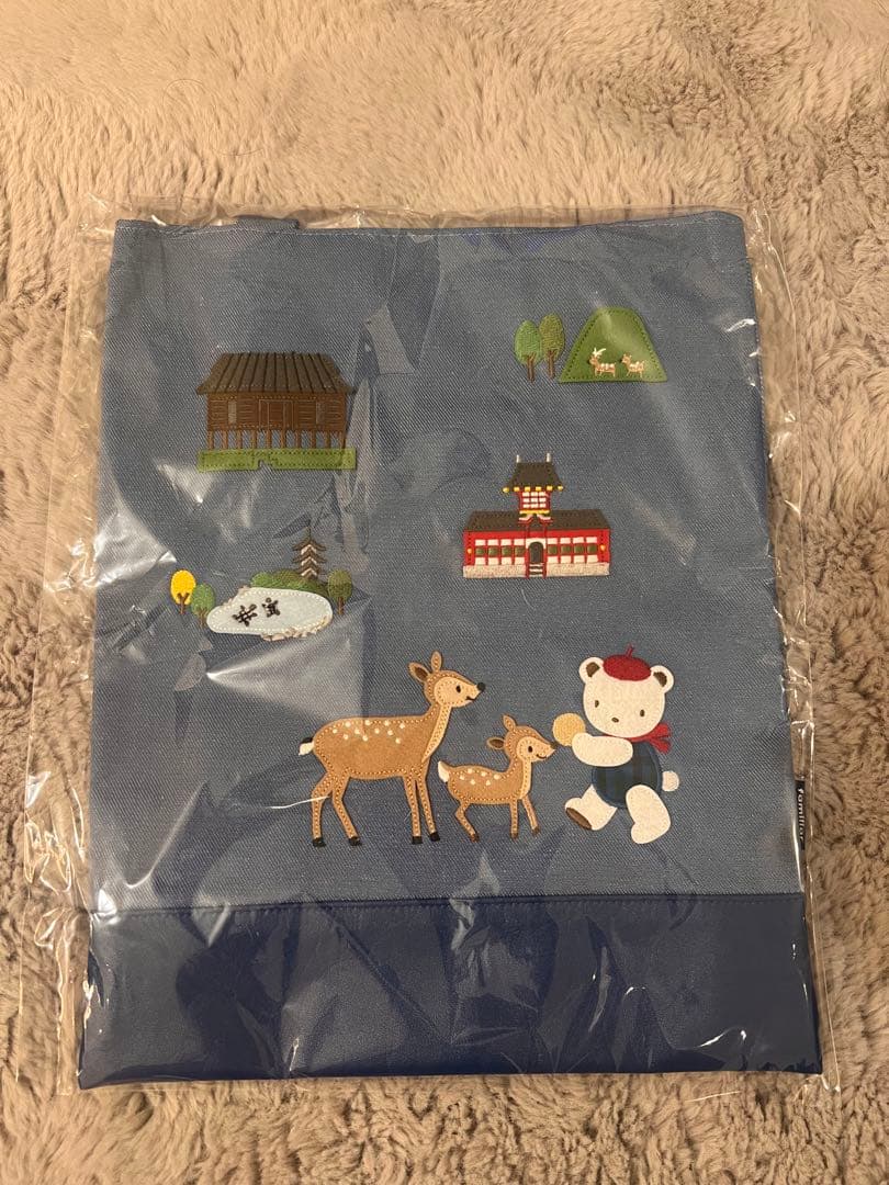 新品未使用 familiar ファミリア 正倉院展 トートバッグ 奈良 限定品