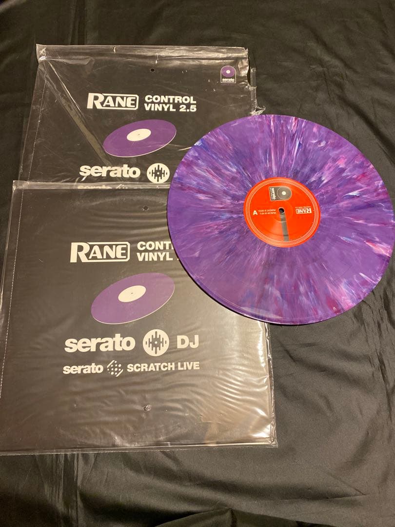 12\" Serato パープルマーブル 2枚セットコントロールバイナル セラート Amazon | Serato 12