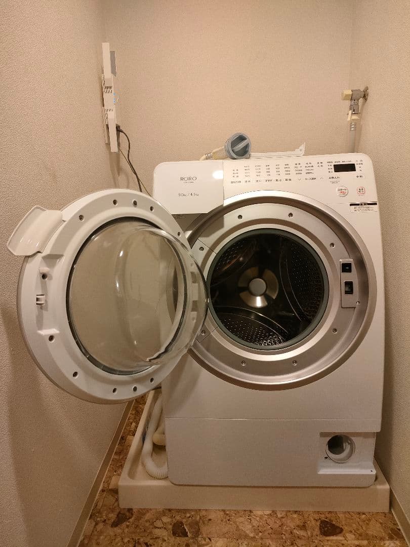 RORO ドラム式洗濯乾燥機 ヤマダ電機　YWM-YV90N 2025年製 2025年製ROROドラム式洗濯乾燥機 ヤマダ電気 - メルカリ