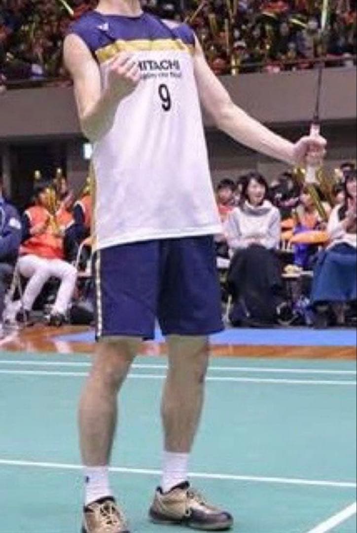 HITACHI 日立 ヨネックス YONEX バドミントン　ハーフパンツ　特注 YONEX（ヨネックス） バドミントン 当店オリジナル 限定ハーフパンツ