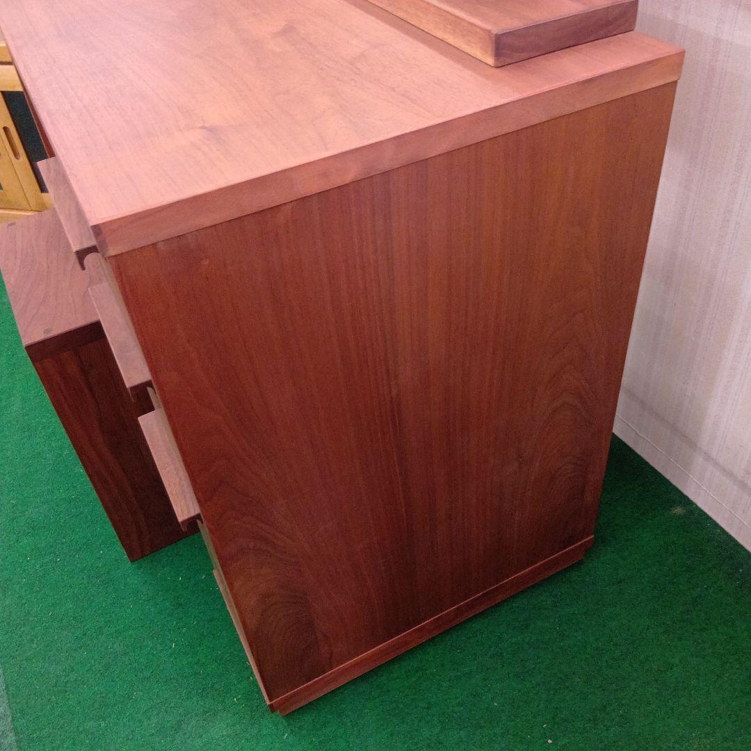 展示品 アカセ木工 モアレ ス ウォールナット 材 木製ドレッサー・鏡台