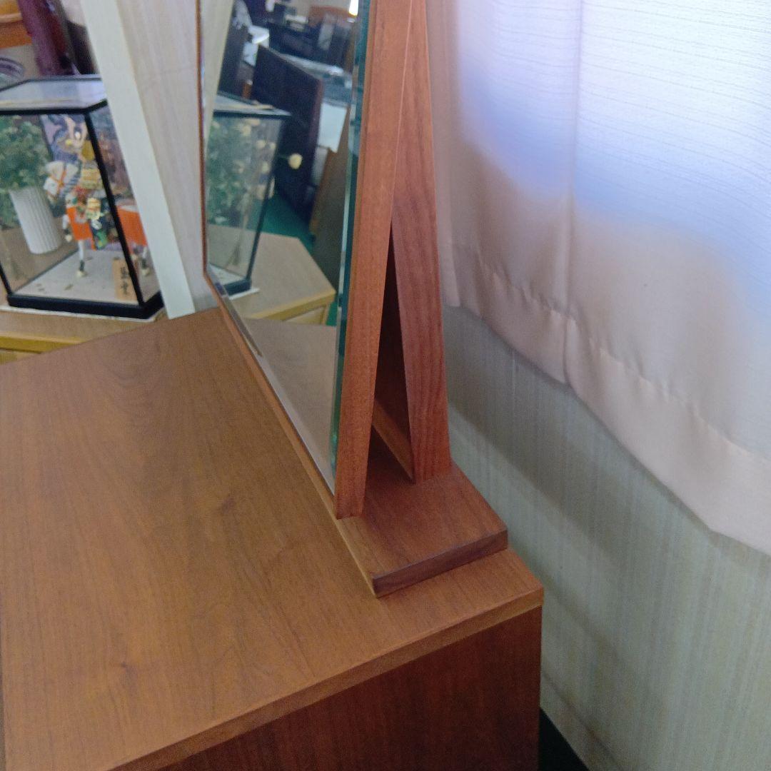 展示品 アカセ木工 モアレ ス ウォールナット 材 木製ドレッサー・鏡台