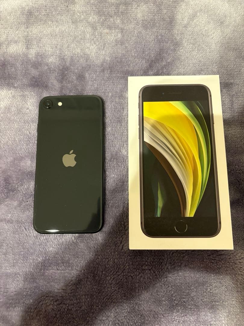 iPhoneSE 第2世代 64GB ブラック SIMフリー レンタル] Apple iPhone SE 第2世代 64GB (SIMフリー) ブラック