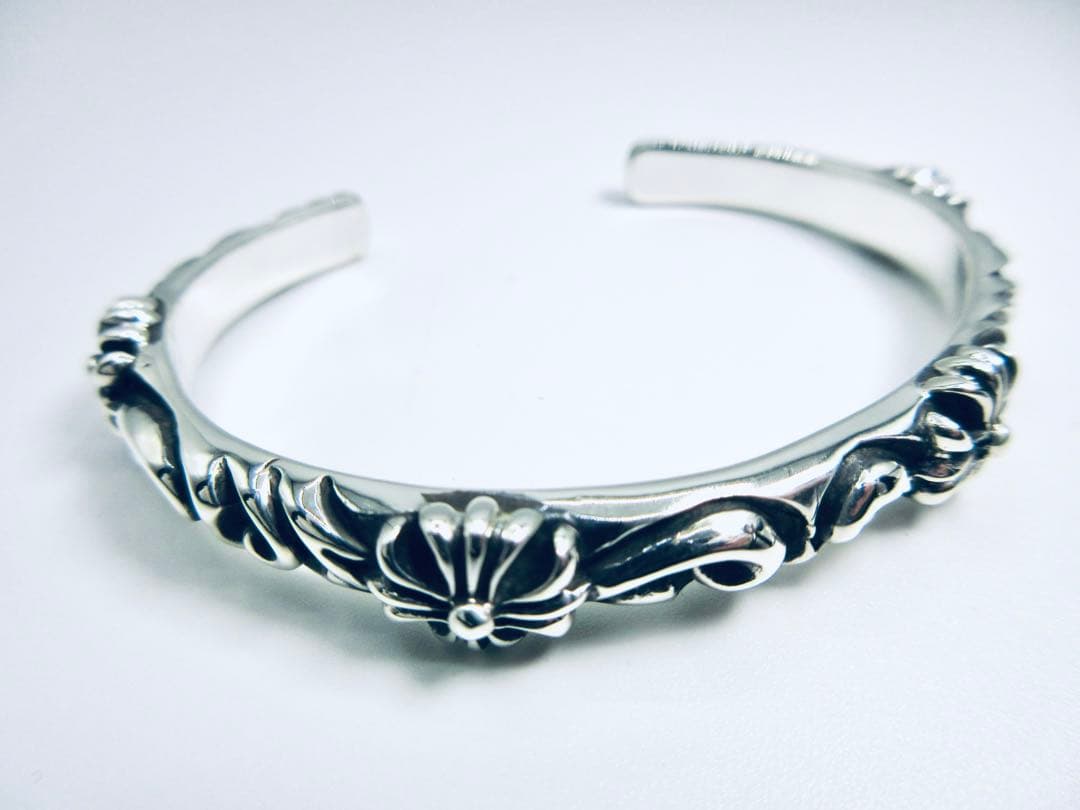 0*1様 B[4]シルバー925 バングル ブレスレット スターリングシルバー シルバーバングル・シルバーブレスレット｜シルバー925 バングル ｜幅