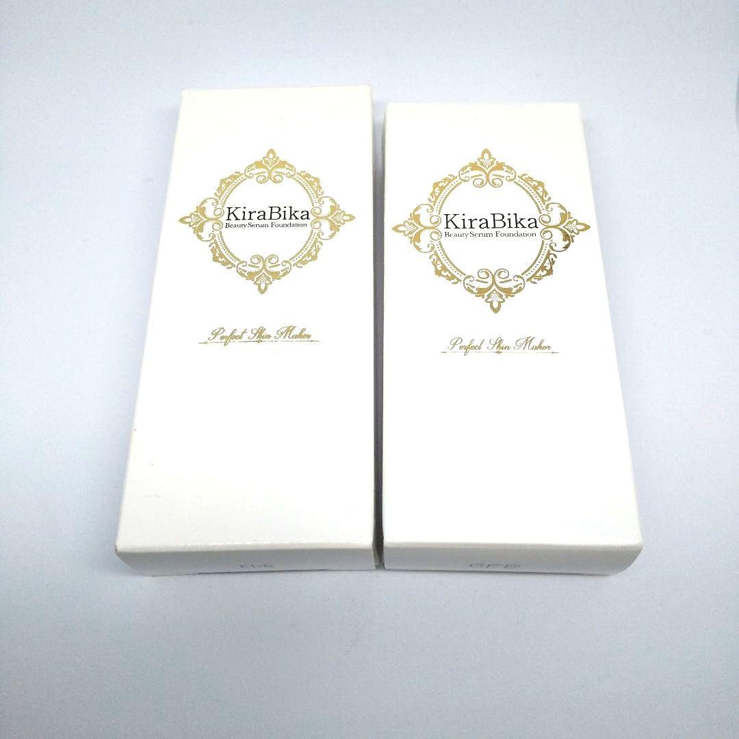 きらびか ビューティーセラムファンデーション 2本セット ナチュラルオークル きらびか KiraBika ファンデーション ナチュラルオークル : one's LIFE