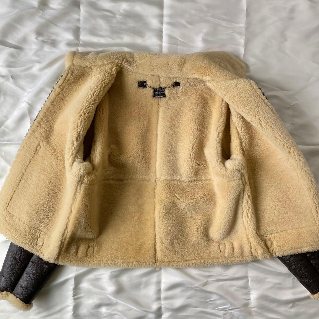 希少品 ザフュー D-1フライトジャケット ムートンジャケット M - メルカリ