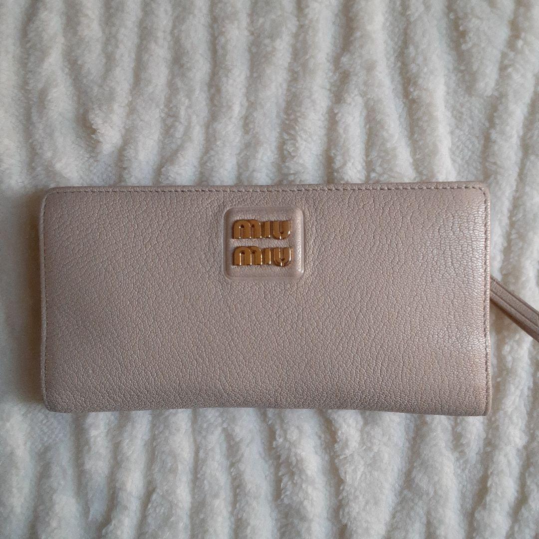 【美品】レア ミュウミュウ マドラス 財布 5MO009 美品】レア ミュウミュウ マドラス 財布 5MO009 S115342797 - 小物